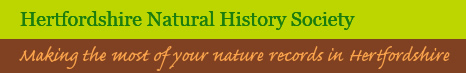 Hertfordshire Natural History Society ~ Making the most of your nature records in Herfordshire